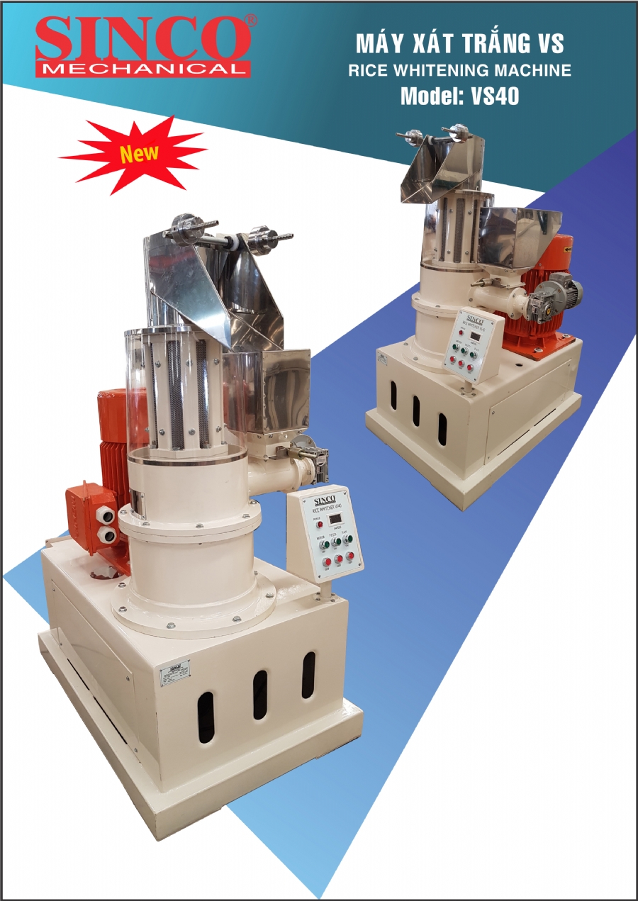 SẢN PHẨM MỚI - MÁY XÁT TRẮNG VS