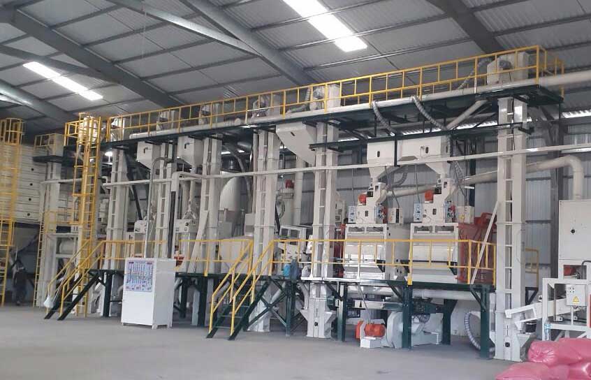Dây chuyền chế biến gạo
